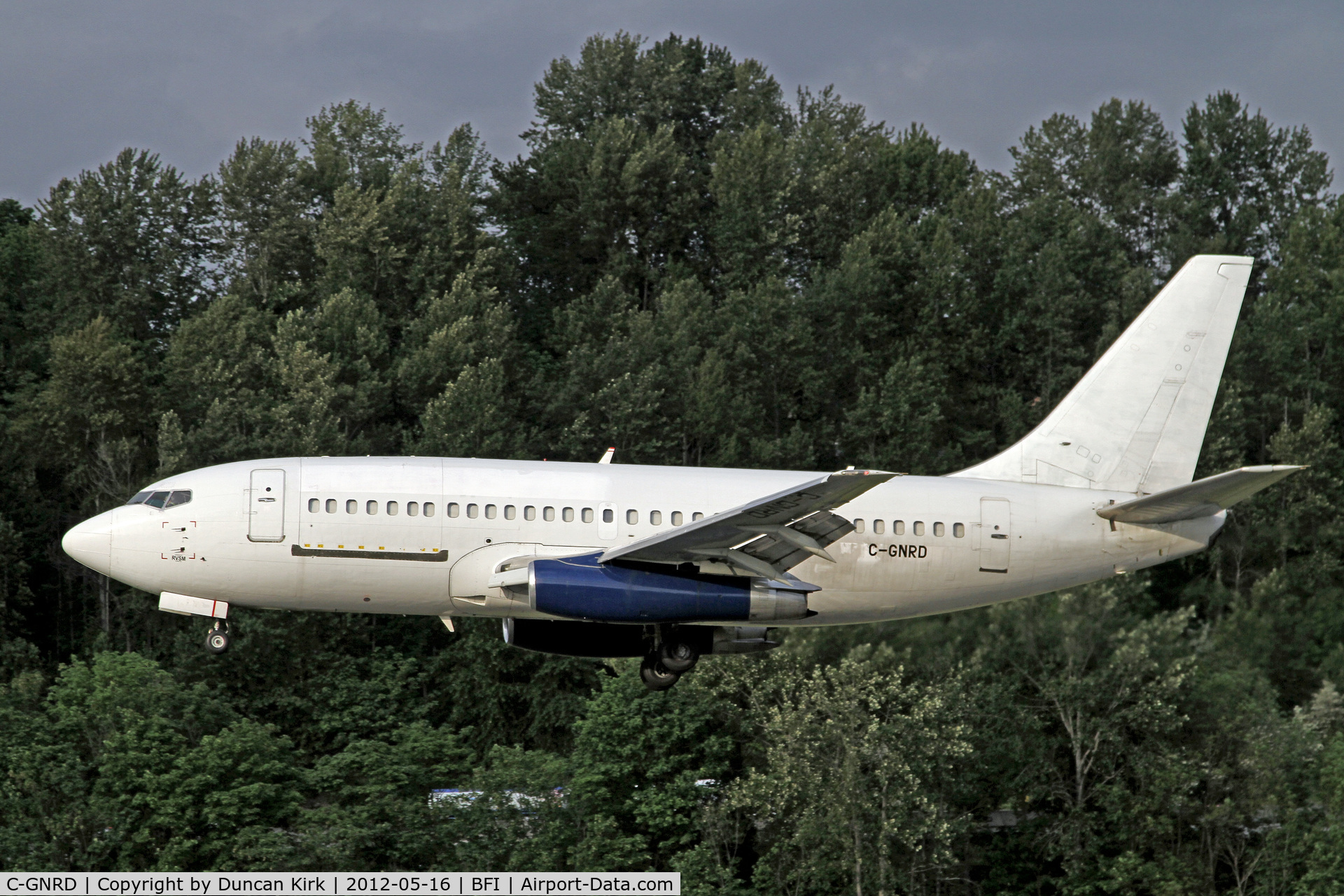C-GNRD, 1979 Boeing 737-229C C/N 21738, Daily Norlinar arrival at BFI from Calgary