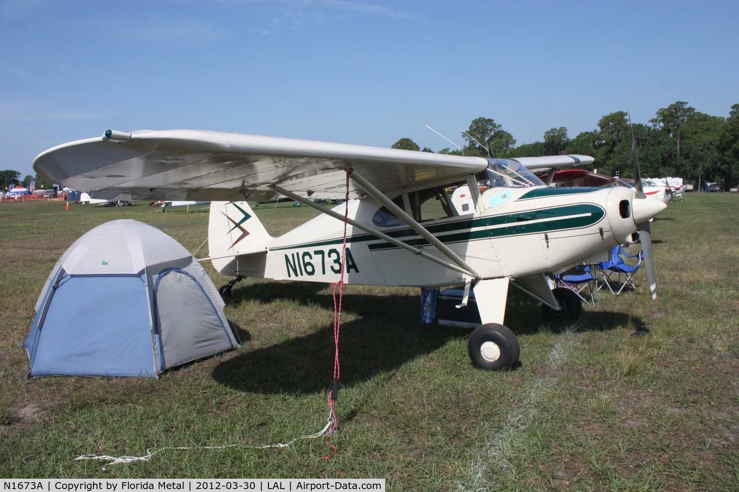 N1673A, 1952 Piper PA-22 C/N 22-436, Piper PA-22