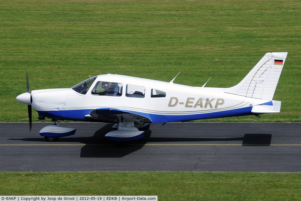 D-EAKP, 1985 Piper PA-28-181 C/N 288590048, Flugschule Koln Bonn