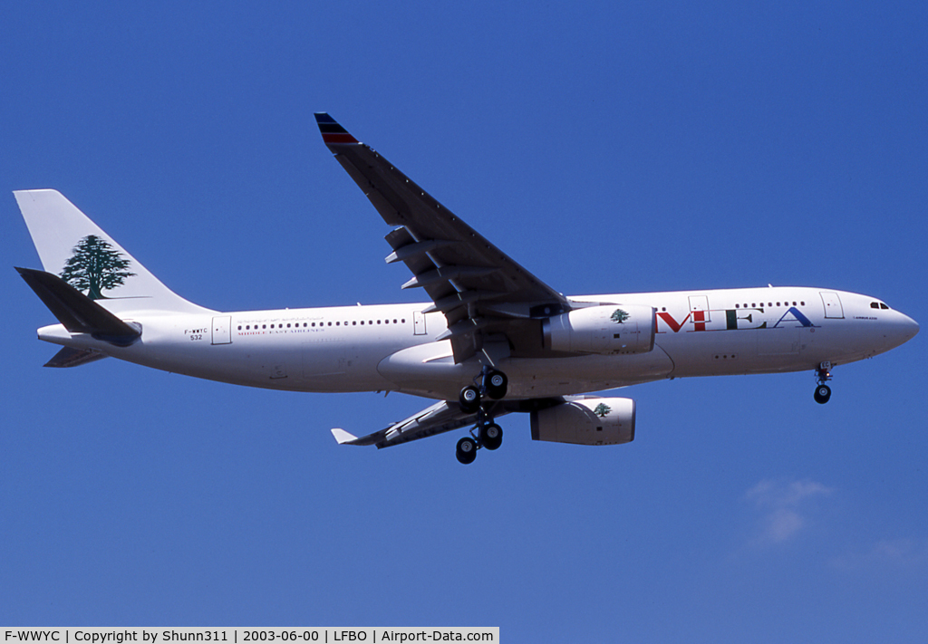 F-WWYC, 2003 Airbus A330-243 C/N 532, C/n 0532 - To be F-OMEC