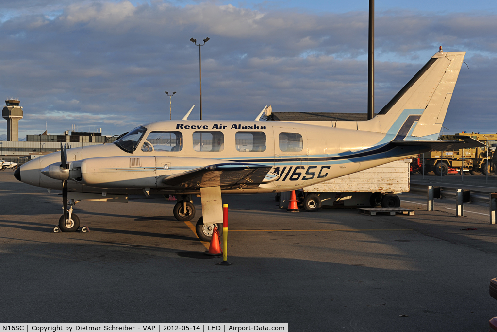 N16SC, 1970 Piper PA-31-310 Navajo C/N 31-639, Reeve Air Alaska Piper 31