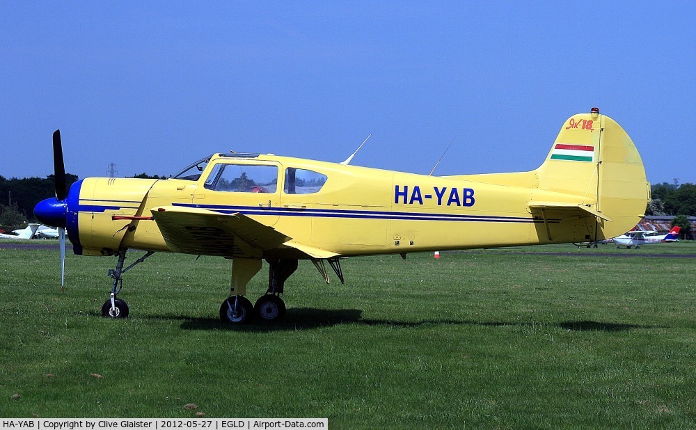 HA-YAB, 1999 Yakovlev Yak-18T C/N 12-35, Ex: RA-44777 > HA-YAB