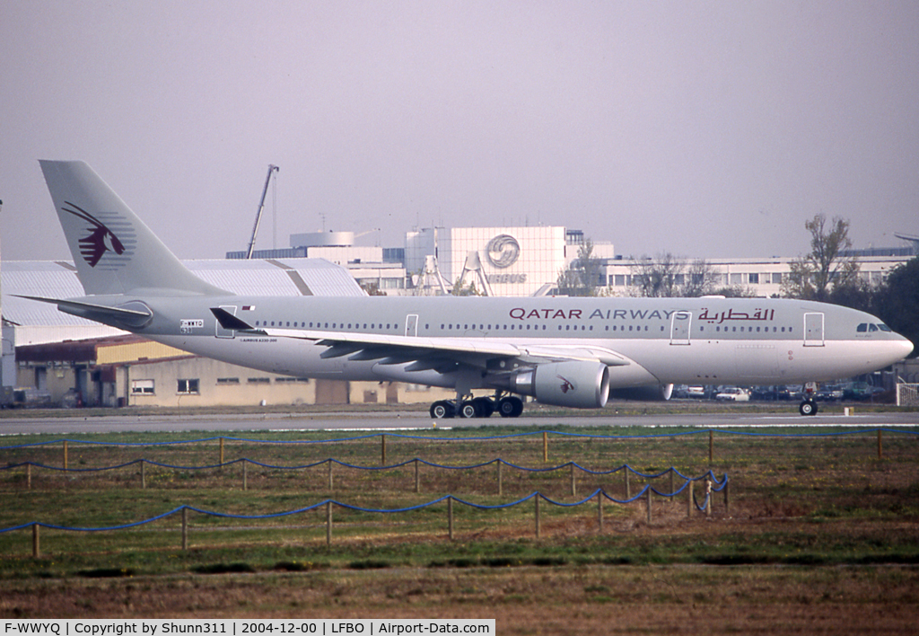 F-WWYQ, 2004 Airbus A330-202 C/N 638, C/n 0638 - To be A7-ACF