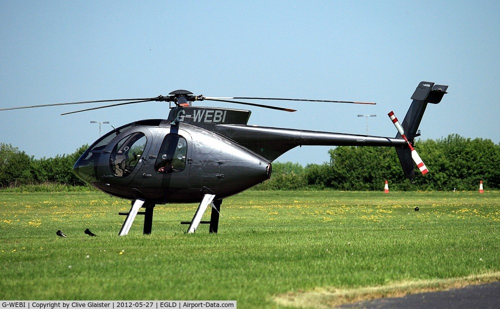 G-WEBI, 1999 MD Helicopters 369E C/N 0544E, Ex: N7046C > N90DK > N90DE > (N833MS) > N90DE > N696XX > G-WEBI - Originally owned to, Eastern Atlantic Helicopters Ltd in September 2010, currently owned to, Wembley Tyres Ltd since September 2010