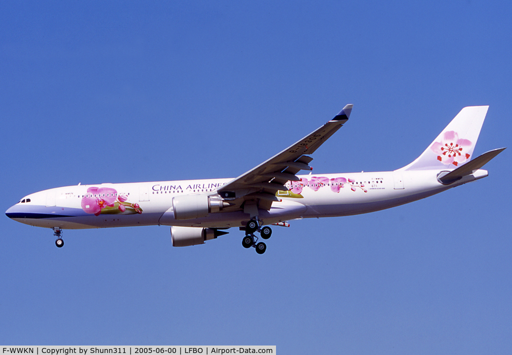 F-WWKN, 2005 Airbus A330-302 C/N 671, C/n 0671 - To be B-18305 - Orchid special c/s