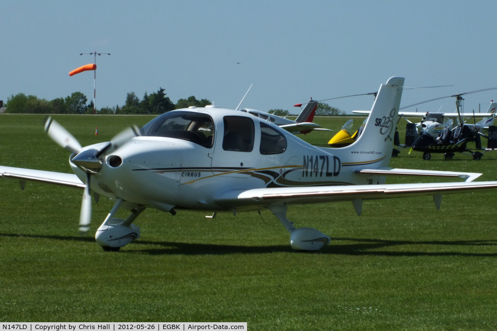 N147LD, 2004 Cirrus SR22 G2 C/N 0937, at AeroExpo 2012