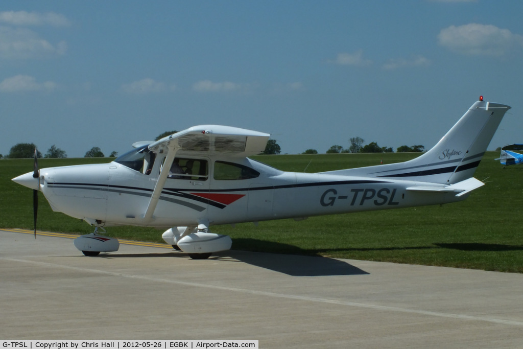 G-TPSL, 1998 Cessna 182S Skylane C/N 18280398, at AeroExpo 2012