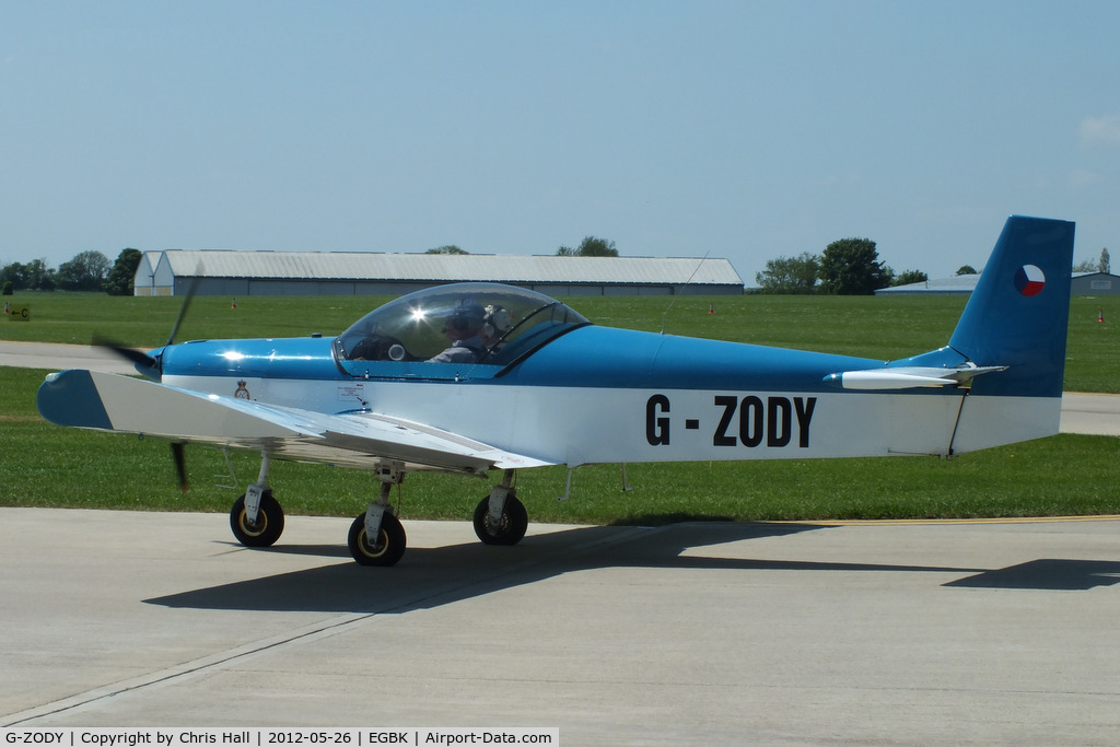 G-ZODY, 2005 Zenair CH-601UL Zodiac C/N PFA 162A-14239, at AeroExpo 2012