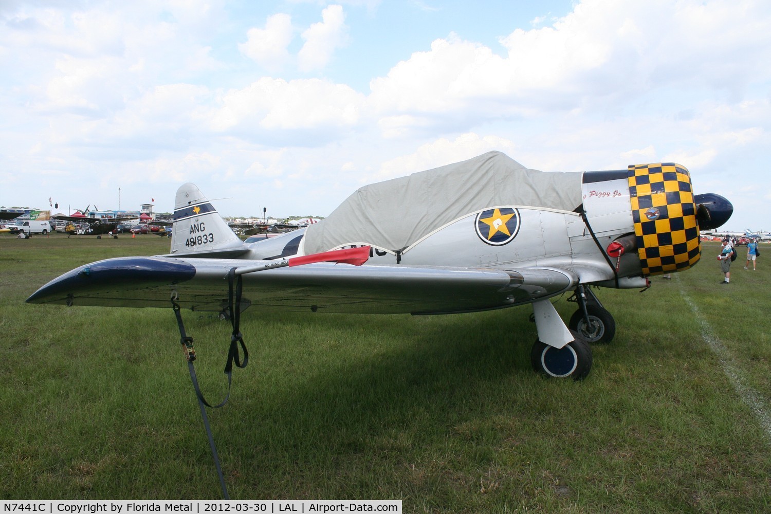 N7441C, 1945 North American AT-6F Texan C/N 12142555, AT-6F