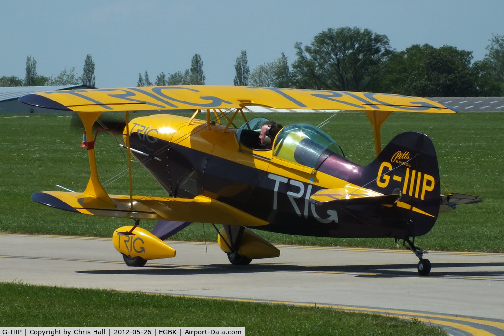 G-IIIP, 1984 Pitts S-1D Special C/N PFA 009-10195, at AeroExpo 2012