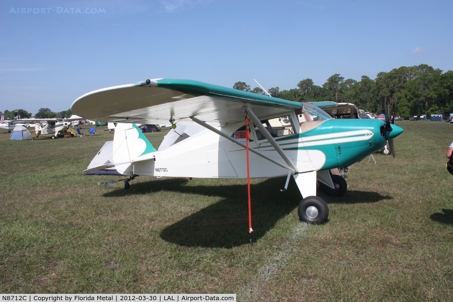 N8712C, 1953 Piper PA-22 C/N 22-1373, PA-22