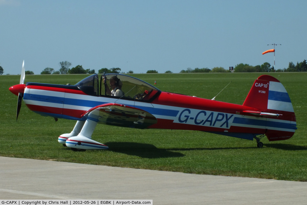 G-CAPX, 1998 Mudry CAP-10B C/N 280, at AeroExpo 2012