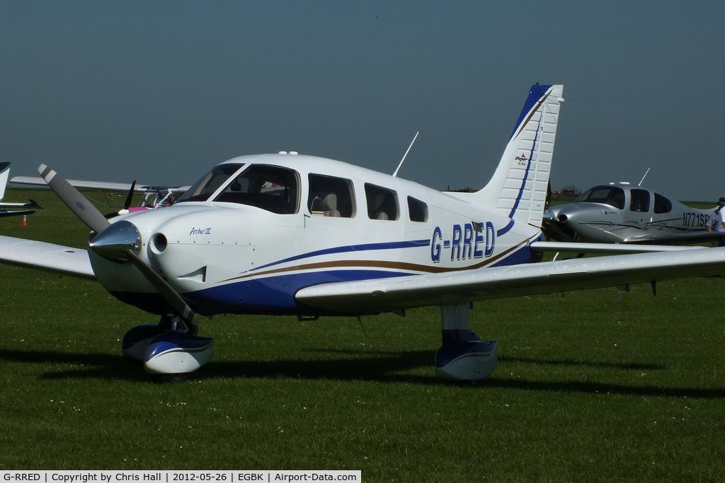 G-RRED, 2008 Piper PA-28-181 Cherokee Archer III C/N 2843673, at AeroExpo 2012