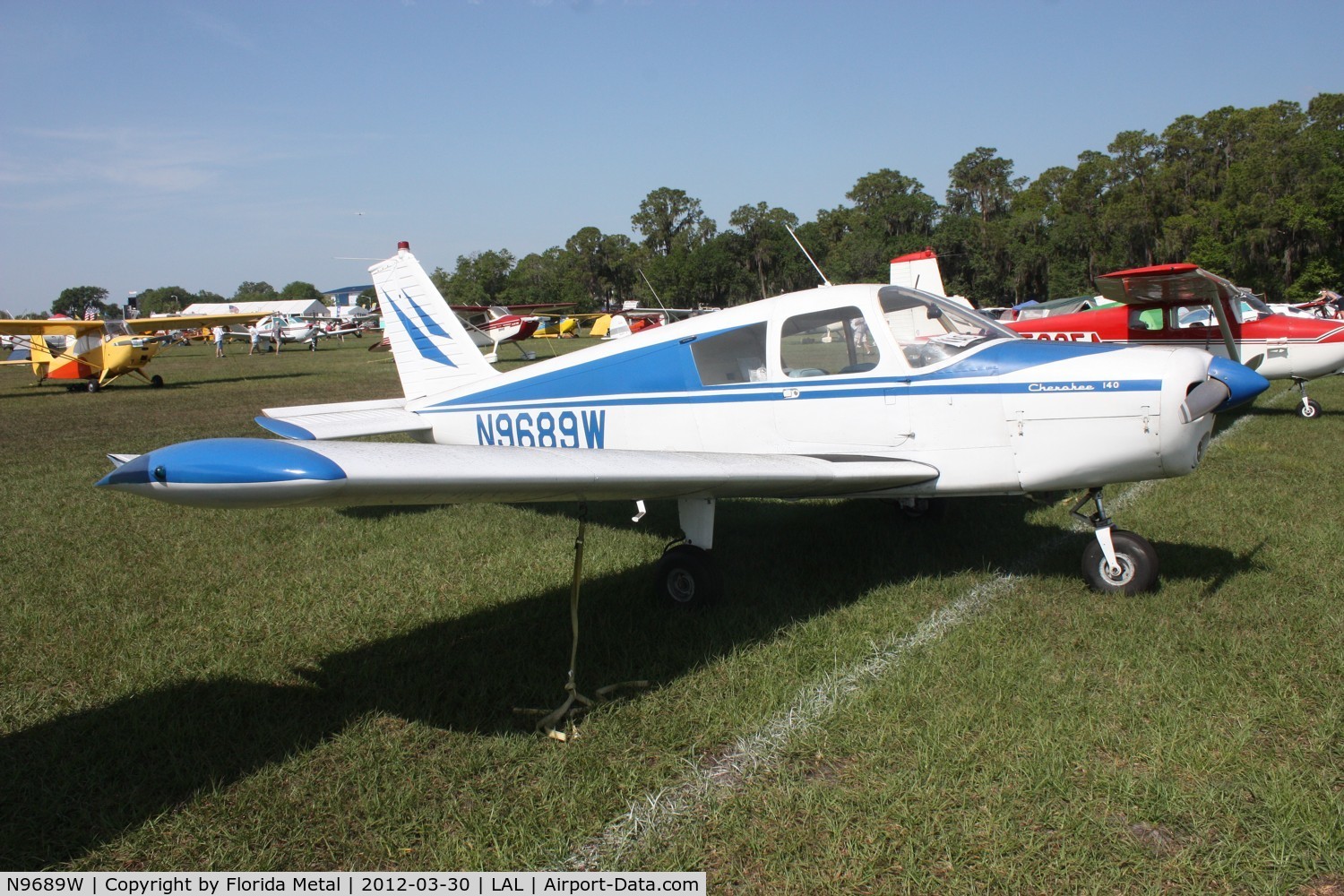 N9689W, 1967 Piper PA-28-140 Cherokee C/N 28-23160, PA-28-140