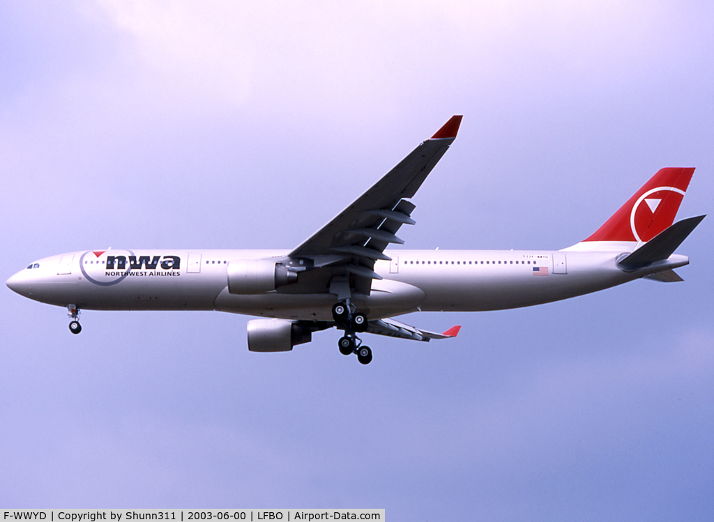 F-WWYD, 2003 Airbus A330-323 C/N 0533, C/n 0553 - To be N802NW