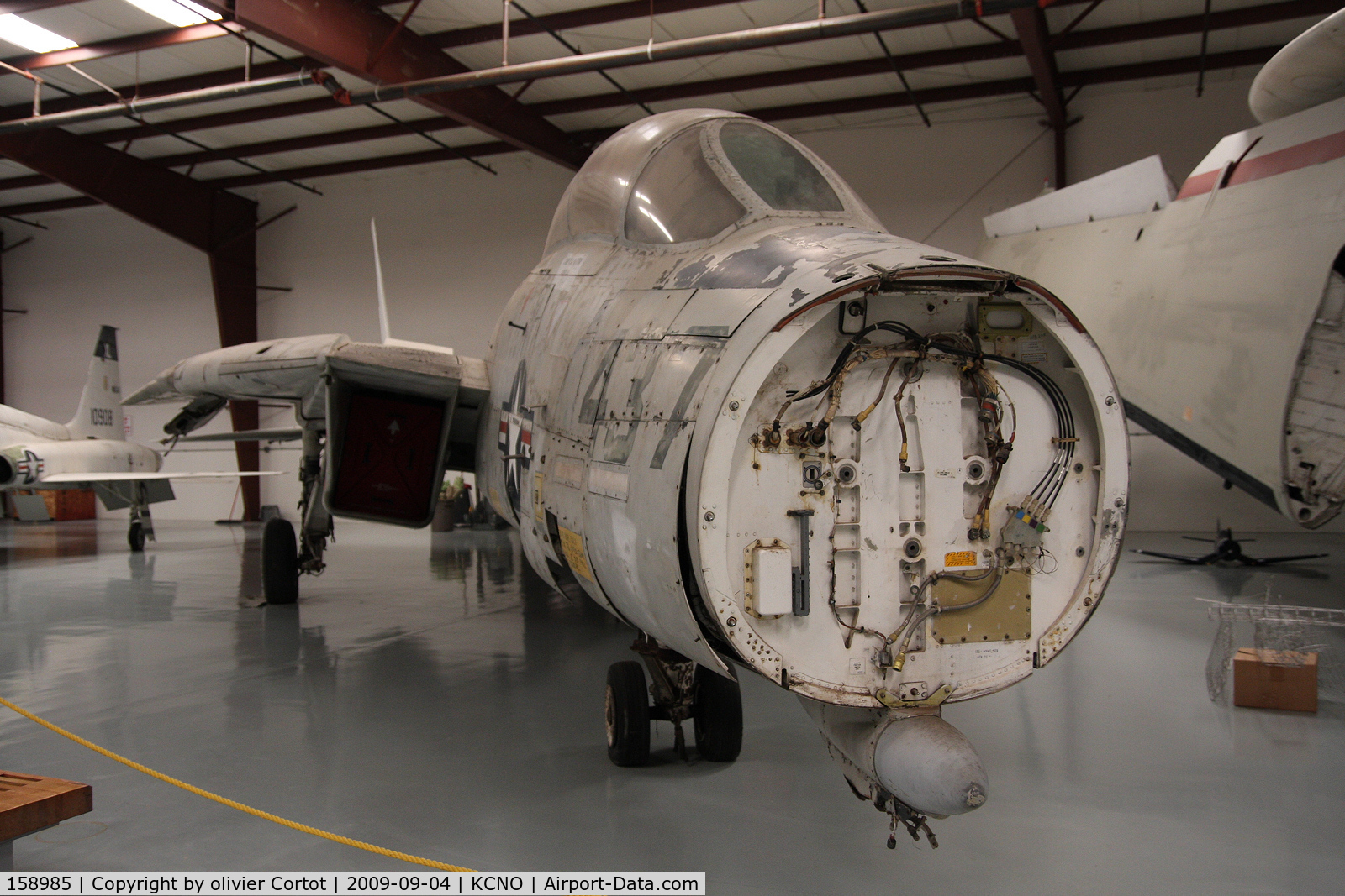 158985, Grumman F-14A Tomcat C/N 46, She will look better once restored...