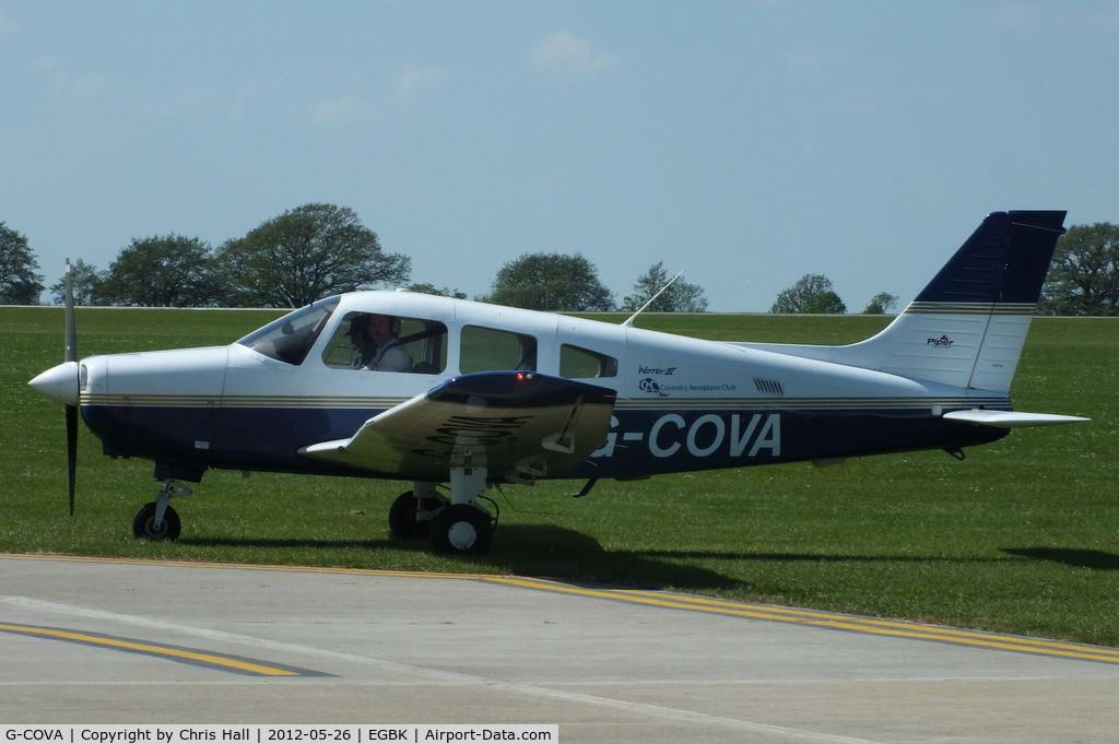 G-COVA, 2004 Piper PA-28-161 Warrior III C/N 2842217, at AeroExpo 2012