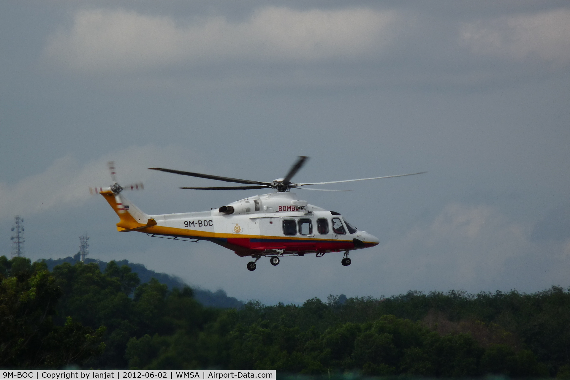 9M-BOC, AgustaWestland AW-139 C/N 31289, New Heli
