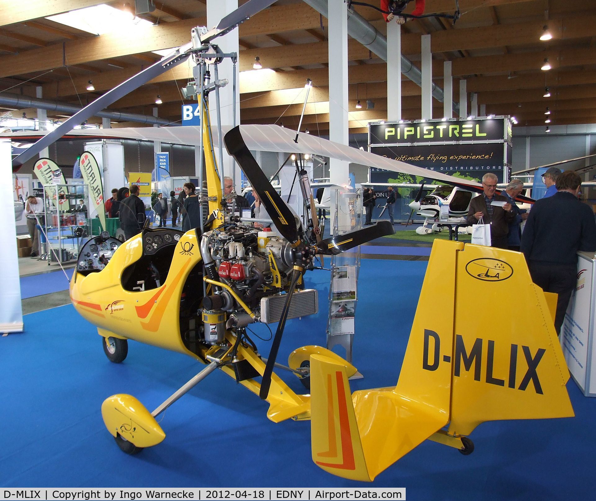 D-MLIX, ELA Aviacion ELA-07 C/N Not found D-MLIX, Ela Aviacion ELA-07 at the AERO 2012, Friedrichshafen