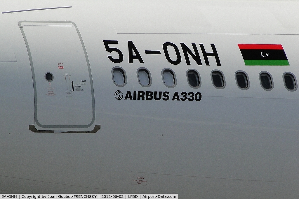 5A-ONH, 2009 Airbus A330-243 C/N 1049, AFRIQIYAH