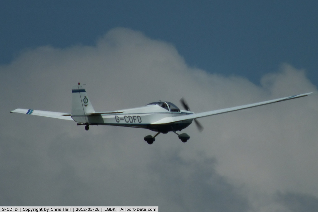 G-CDFD, 2004 Scheibe SF-25C Falke C/N 44705, at AeroExpo 2012
