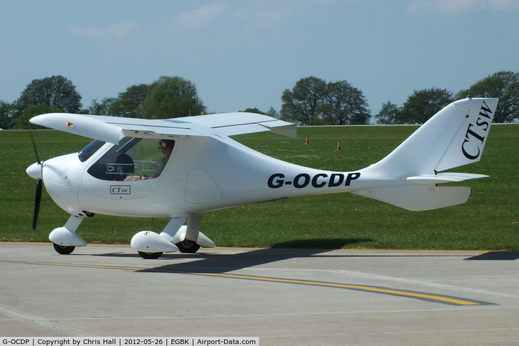 G-OCDP, 2006 Flight Design CTSW C/N 06.08.22, at AeroExpo 2012