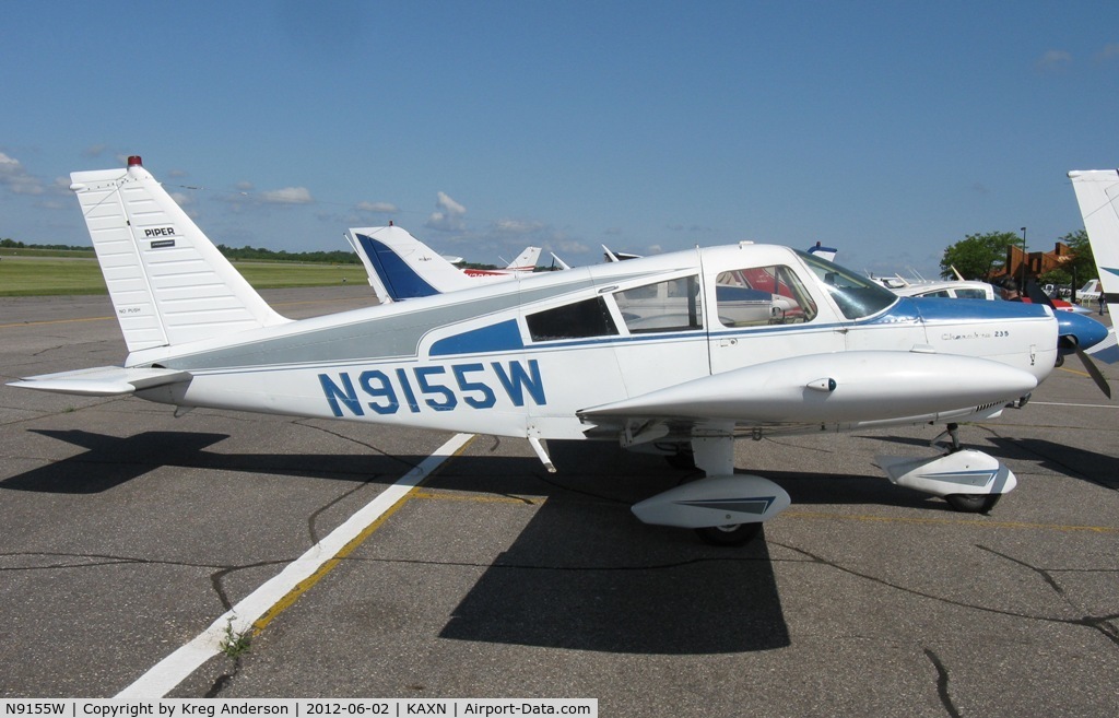 N9155W, 1966 Piper PA-28-235 Cherokee C/N 28-10787, 2012 Chandler Field Fly-in