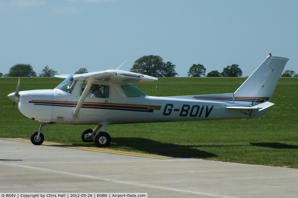 G-BOIV, 1976 Cessna 150M C/N 150-78620, at AeroExpo 2012