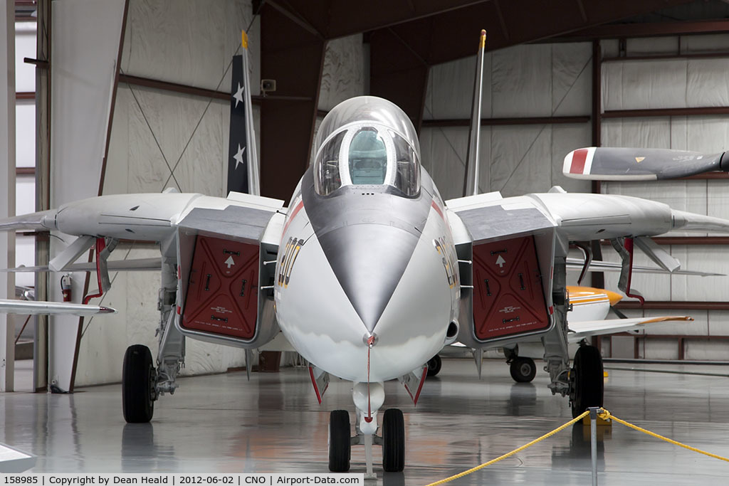 158985, Grumman F-14A Tomcat C/N 46, On display at Yanks Air Museum in Chino, CA.