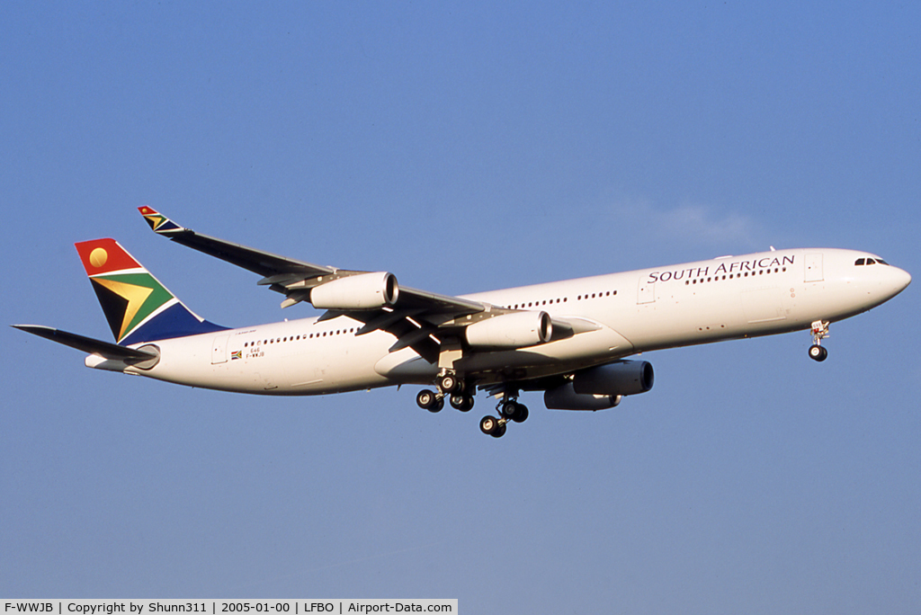 F-WWJB, 2004 Airbus A340-313X C/N 646, C/n 0646 - To be ZS-SXE