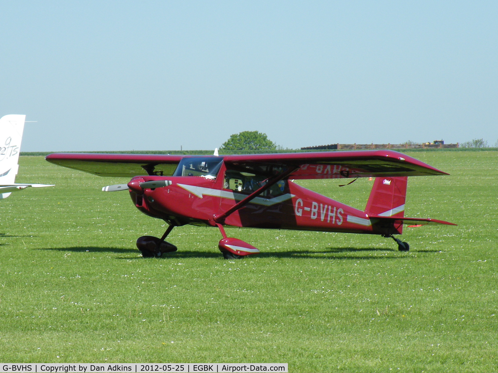 G-BVHS, 1994 Murphy Rebel C/N PFA 232-12180, G-BVHS parked up at the AeroExpo event at Sywell Aerodrome, Northamptonshire, UK, 25th May 2012.