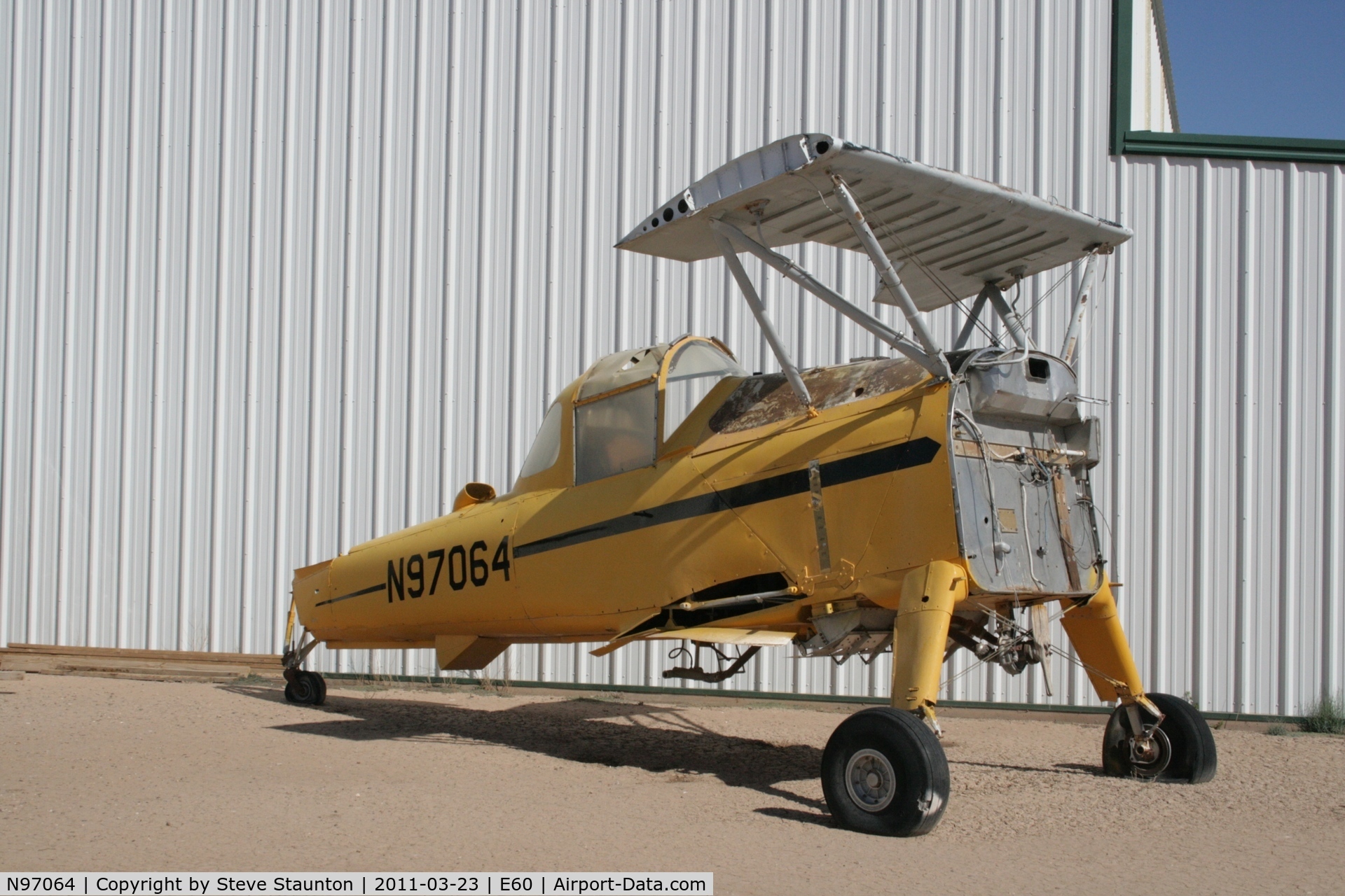 N97064, MurrayAir MA-1 C/N SH1920, Taken at Eloy Airport, in March 2011 whilst on an Aeroprint Aviation tour
