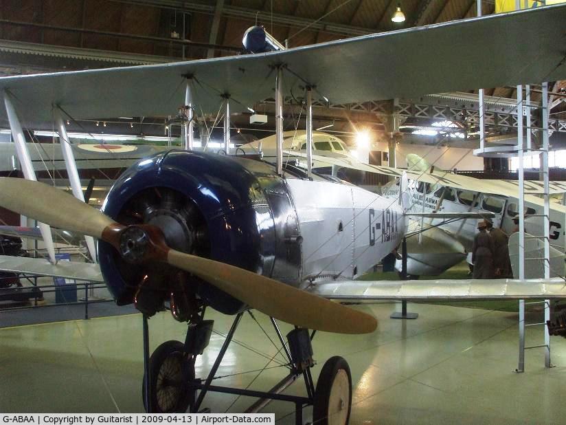 G-ABAA, Avro 504K C/N H2311, In the MOSI museum in Manchester