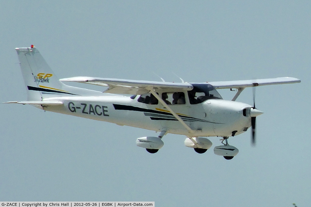 G-ZACE, 2001 Cessna 172S C/N 172S8808, at AeroExpo 2012