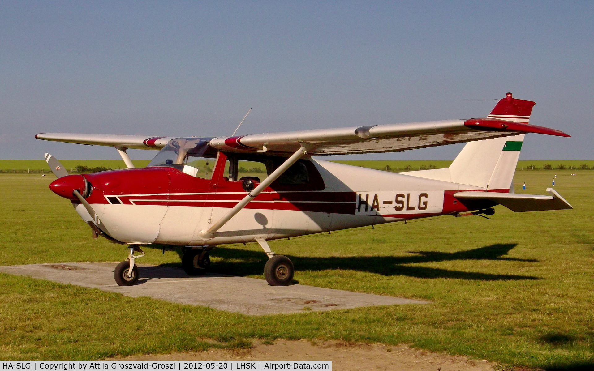 HA-SLG, 1962 Cessna 172C C/N 17248772, Siofok-Kiliti Airport