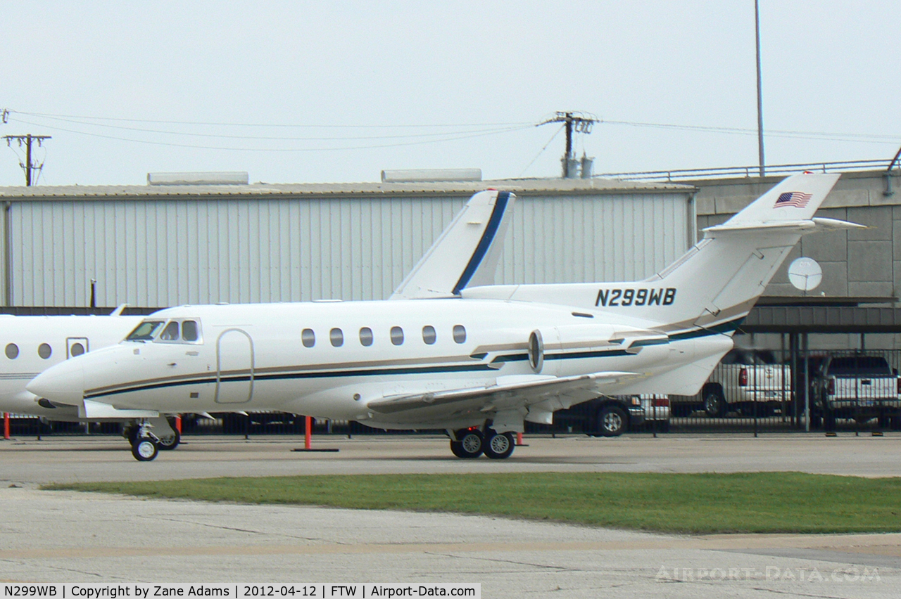 N299WB, 1980 British Aerospace HS.125-700A C/N 257092, At Meacham Field - Fort Worth, TX