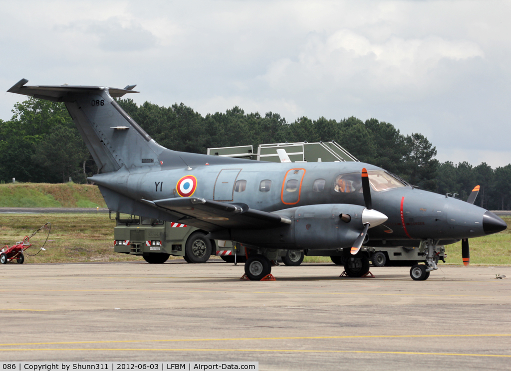 086, Embraer EMB-121AA Xingu C/N 121086, Used as a static aircraft during