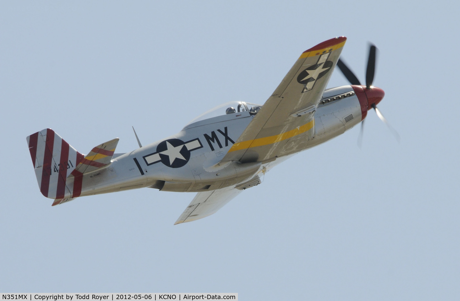 N351MX, 1944 North American P-51D Mustang C/N 122-40931 (44-74391), 2012 Chino Airshow