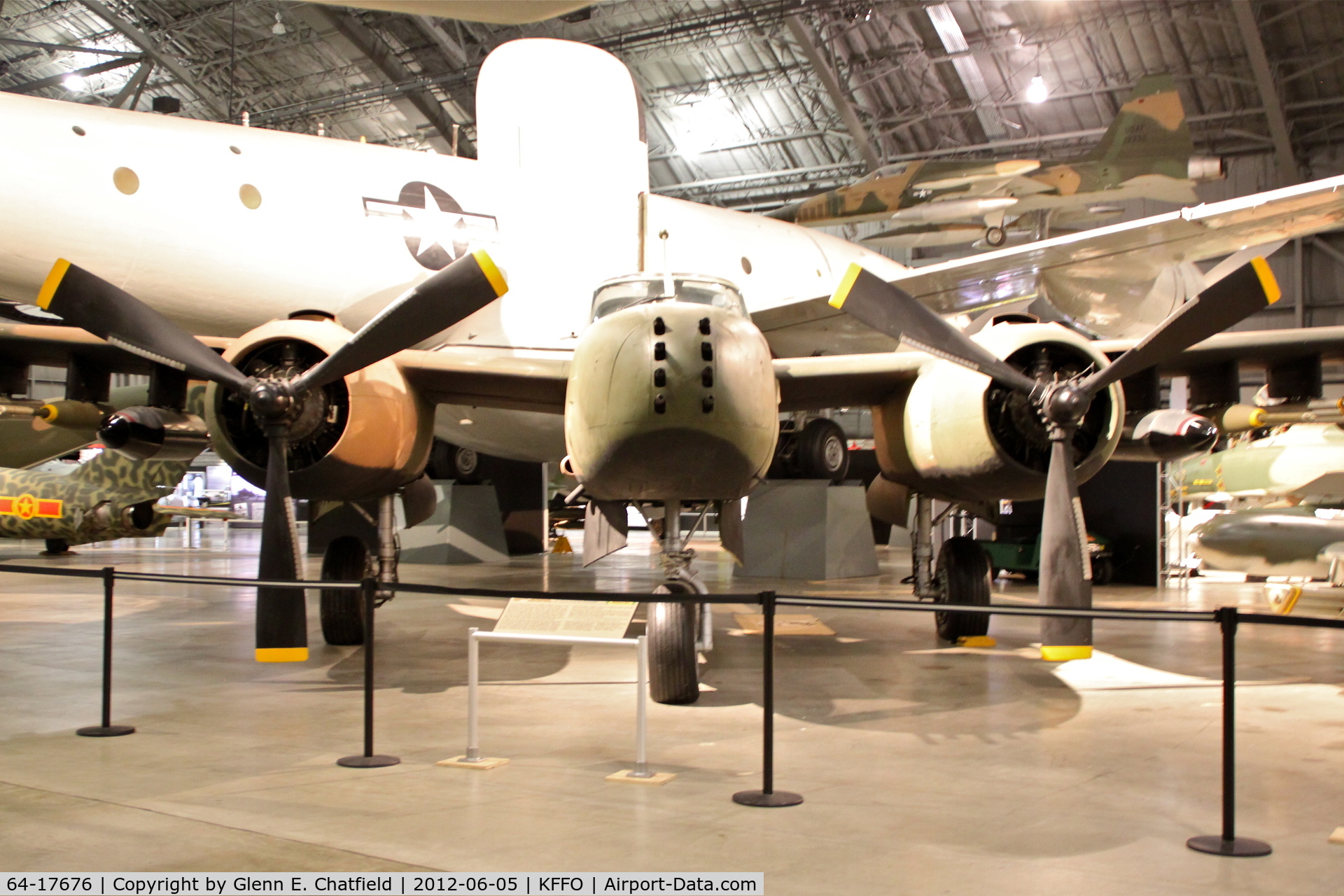 64-17676, 1971 Douglas-On Mark B-26K Counter Invader C/N 7309 (was 41-39596), At the Air Force Museum