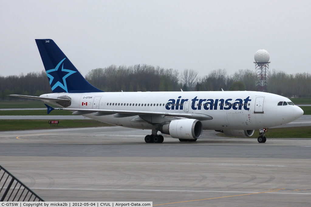 C-GTSW, 1988 Airbus A310-304 C/N 483, Taxiing