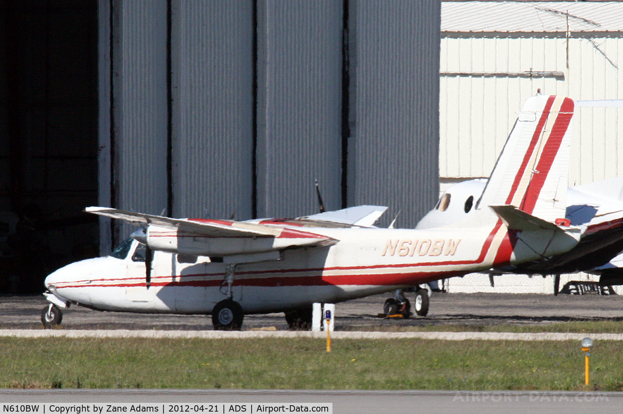 N610BW, 1965 Aero Commander 500B Commander C/N 1523-185, At Addison Airport - Dallas, TX