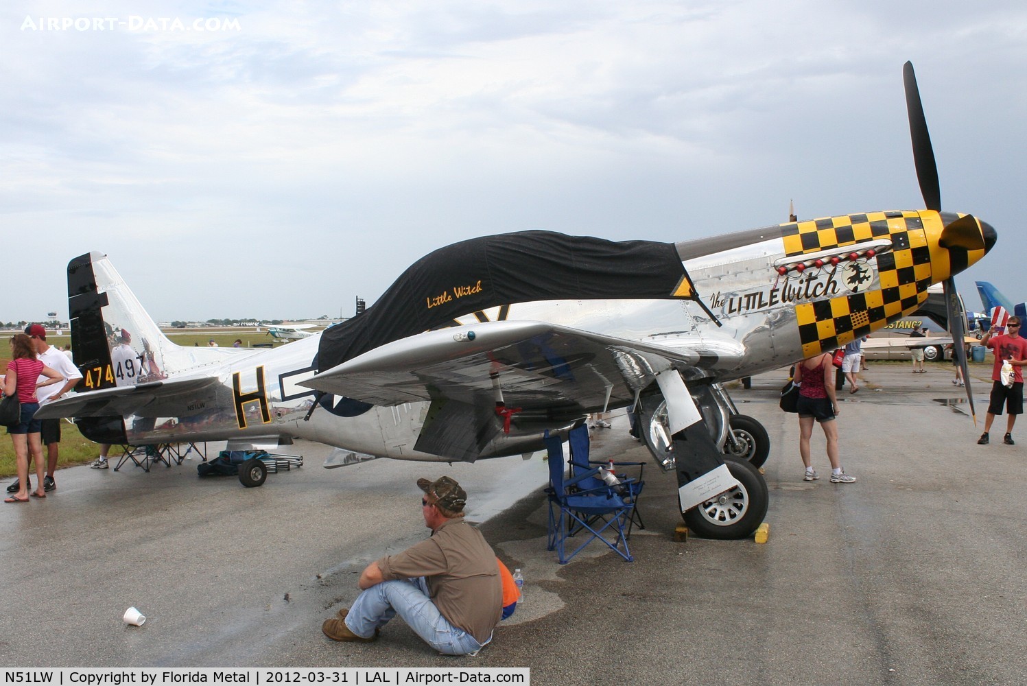 N51LW, 1962 North American P-51D Mustang C/N 122-41037, Little Witch