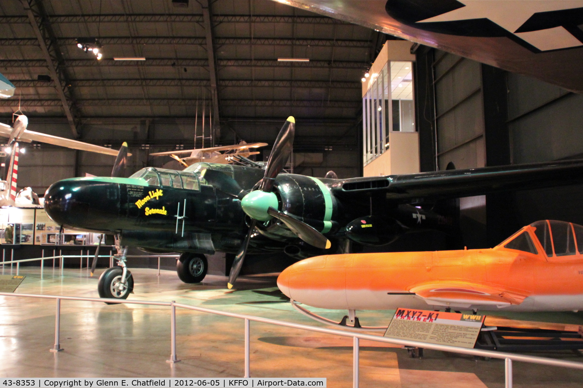 43-8353, 1943 Northrop P-61B Black Widow C/N 1407, At the Air Force Museum