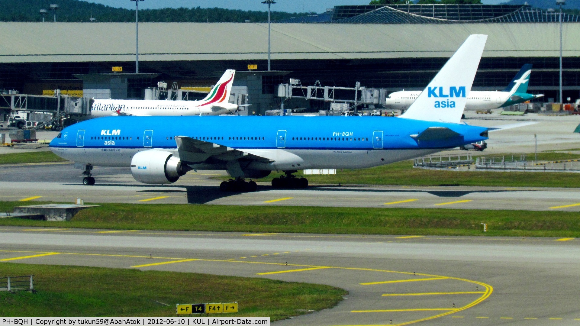 PH-BQH, 2004 Boeing 777-206/ER C/N 32705, KLM Asia - Royal Dutch Airlines