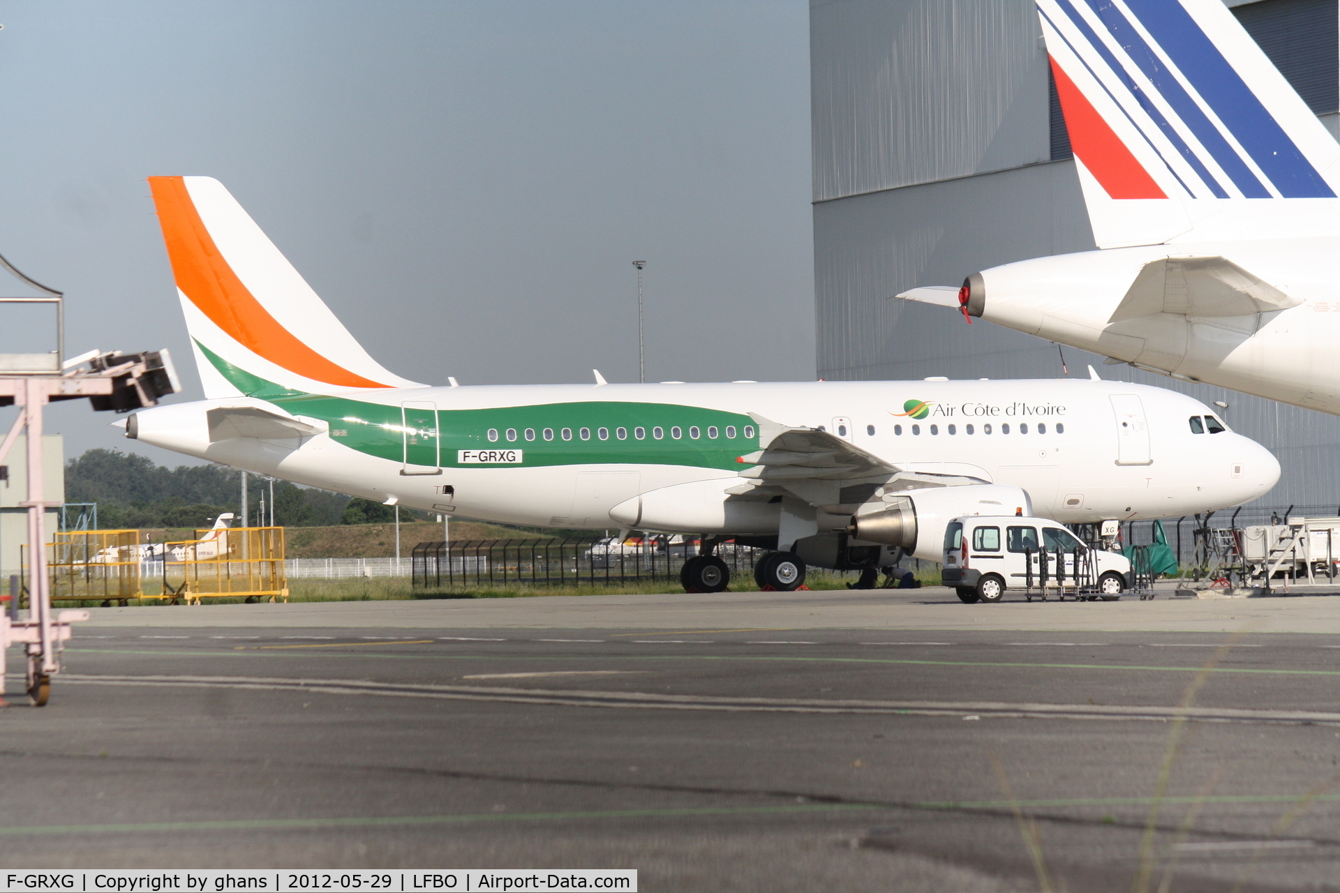 F-GRXG, 2004 Airbus A319-115LR C/N 2213, Air Cote d'Ivoire