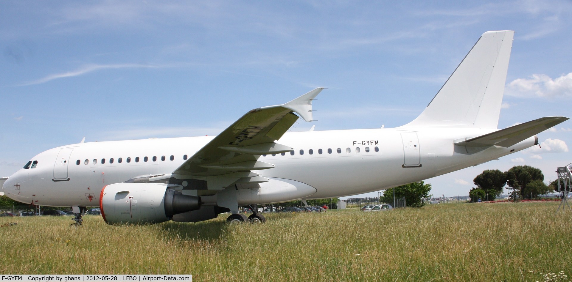 F-GYFM, 1999 Airbus A319-112 C/N 1068, Parked at TLS