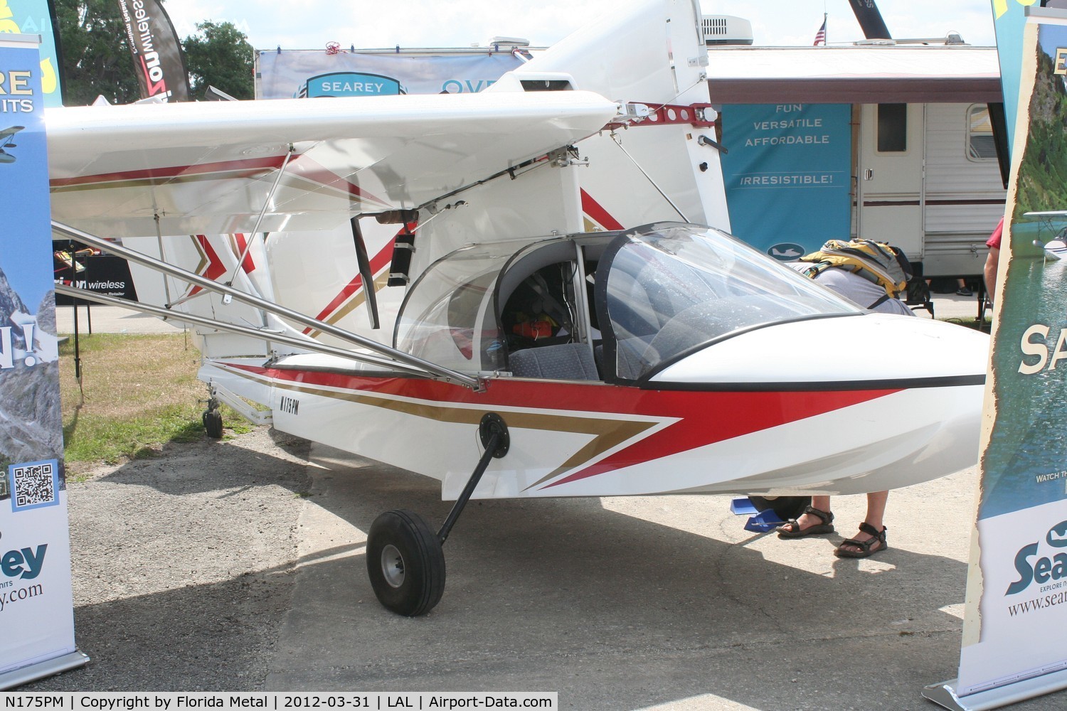 N175PM, 2007 Progressive Aerodyne Searey C/N 1MK436C, Searey