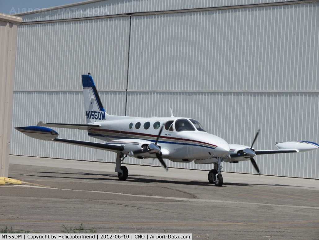 N155DM, 1978 Cessna 340A C/N 340A-0511, Starting to taxi