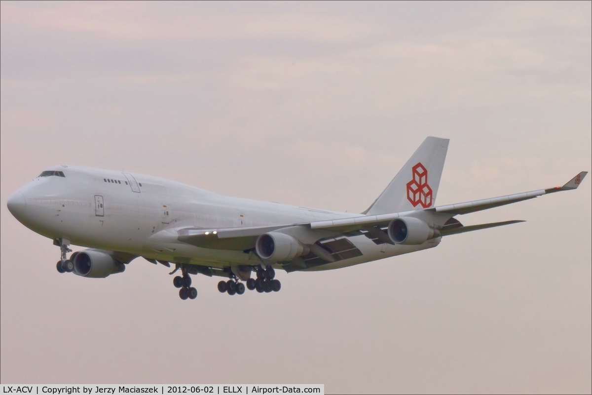 LX-ACV, 1989 Boeing 747-4B5/BCF C/N 24200, Boeing 747-4B5/BCF