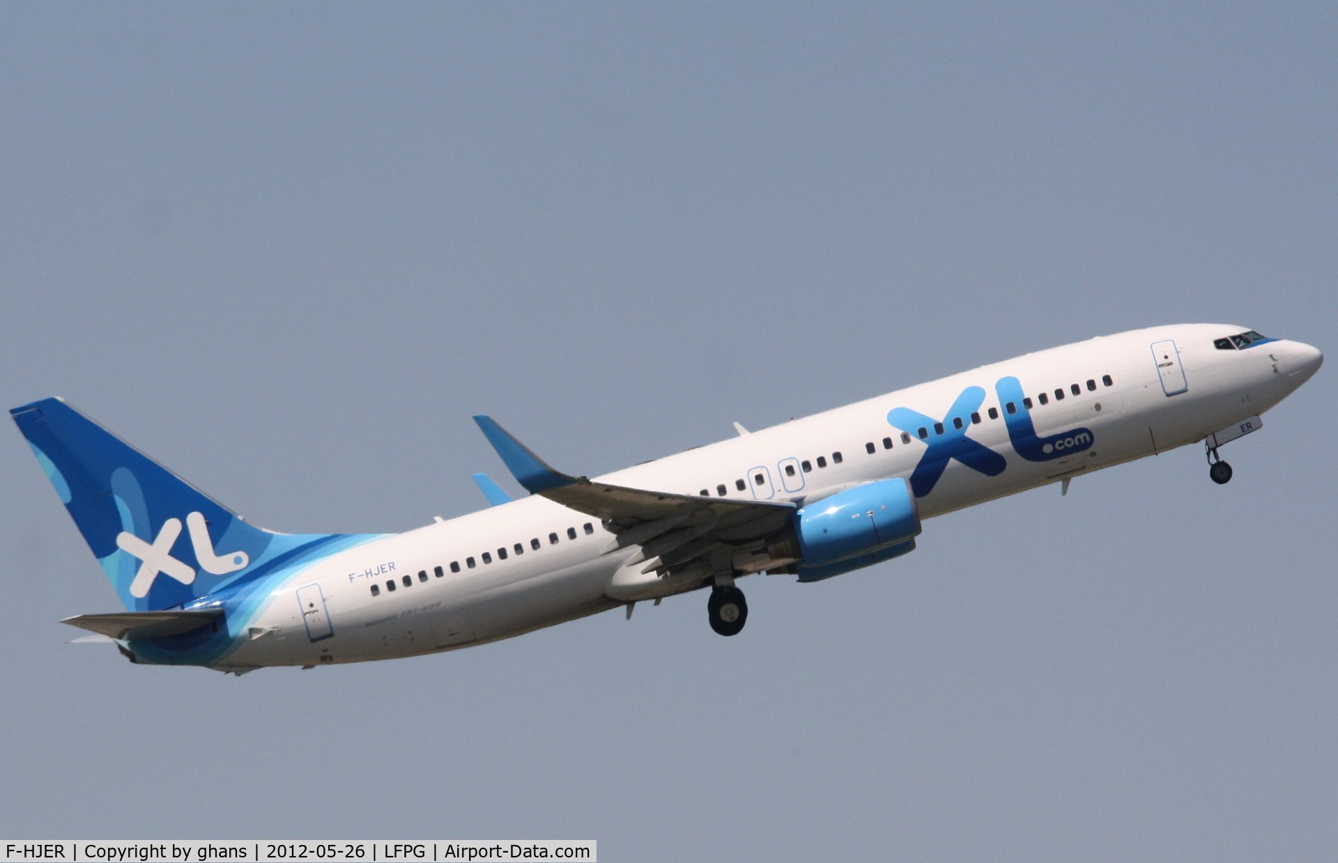 F-HJER, 2002 Boeing 737-86N C/N 32736, XL France